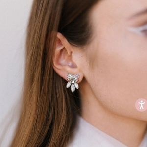 Untamed Petals Bow Earrings